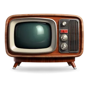 Retro Style Tv Icon Png 05252024 PNG image