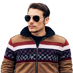 Retro Styled Cool Guy PNG 60 PNG