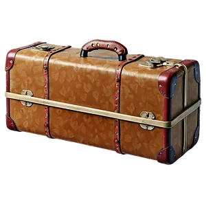 Retro Suitcase PNG 4
