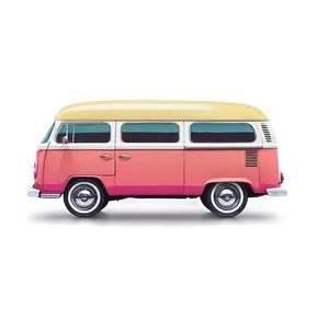 Retro Summer Vibes Van PNG Baf98 PNG