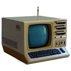 Retro Technology Computer PNG 05242024 PNG