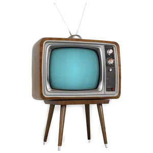Retro Television PNG 05242024