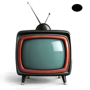 Retro Television PNG 05242024