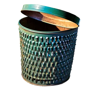 Retro Trash Can PNG Kwy20