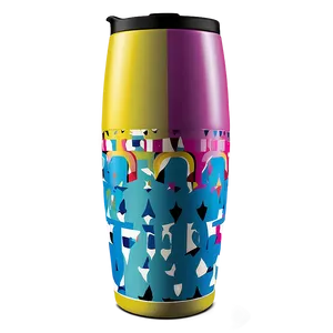 Retro Tumbler Cup PNG Qmh