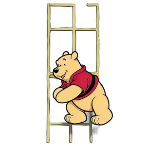 Retro Winnie The Pooh Character PNG Lqh75 PNG