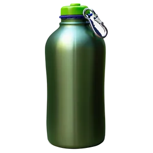 Reusable Water Bottle With Carabiner PNG 39