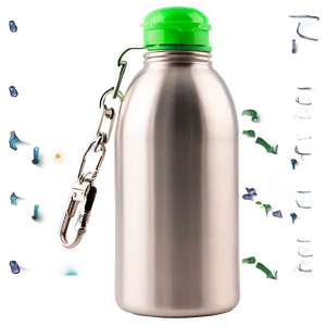 Reusable Water Bottle With Carabiner PNG 57