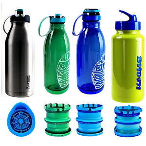 Reusable Water Bottle With Filter PNG 51