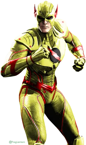Reverse Flash_ Character_ Art PNG image
