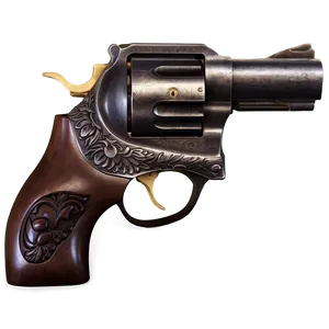 Revolver And Holster Set Png Cui PNG image