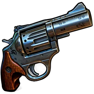 Revolver Barrel View PNG 58