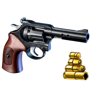 Revolver Firing Action Png 05242024 PNG image