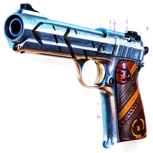 Revolver Graphic PNG 05242024