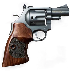 Revolver On White Background PNG 54 PNG
