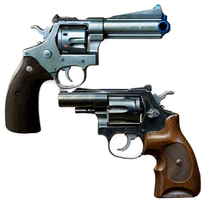 Revolver Vs Pistol Comparison PNG 05242024 PNG
