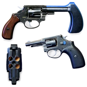 Revolver Vs Pistol Comparison PNG 85