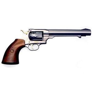 Revolver With Rose Motif PNG Dve