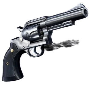 Revolver With Smoke Effect Png 05242024 PNG image