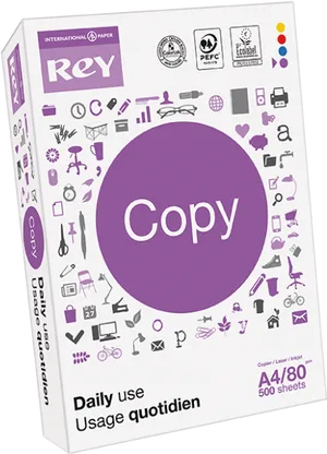 Rey Copy Paper Pack A480gsm PNG image