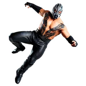Rey_ Mysterio_ Action_ Pose PNG