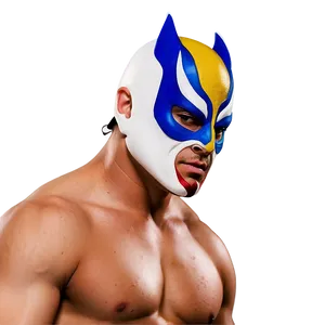 Rey Mysterio Iconic Face Paint PNG 06122024 PNG