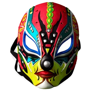Rey Mysterio Luchador Mask PNG