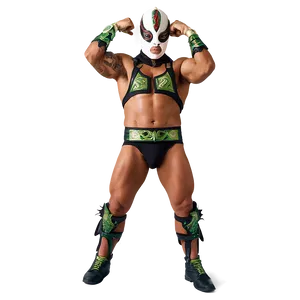 Rey_ Mysterio_ Wrestling_ Pose