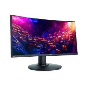 Rgb Gaming Monitor Png 06212024 PNG image