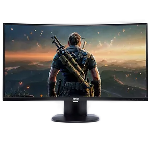 Rgb Gaming Monitor Png Ify26 PNG image