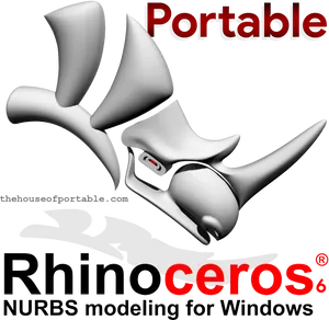 Rhinoceros6 Portable N U R B S Modeling Software PNG image