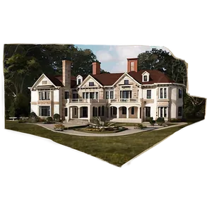 Rhode Island Historic Mansion Png 06202024 PNG image