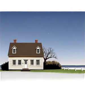 Rhode Island Traditional House Png 54 PNG image