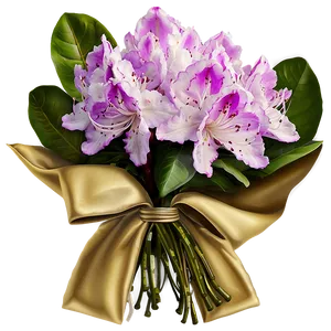 Rhododendron Bouquet PNG Wvt