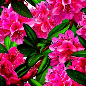 Rhododendron Pattern PNG 06282024