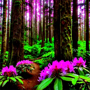 Rhododendron Trail PNG Ahi PNG
