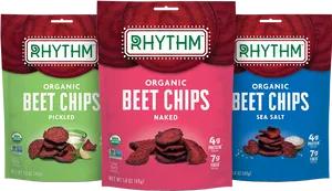 Rhythm Organic Beet Chips Variety Pack