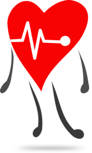 Rhythmic Heartbeat Illustration