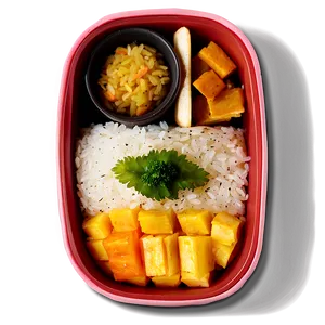 Rice Bento PNG Qvs27