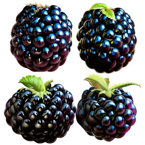 Rich Blackberry PNG Ubs