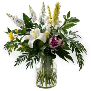Rich Floral Arrangement PNG Ymu78 PNG