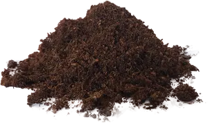 Rich Organic Soil Texture PNG image