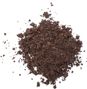 Rich Organic Soil Texture PNG image