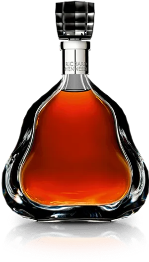 Richard Hennessy Cognac Bottle PNG image