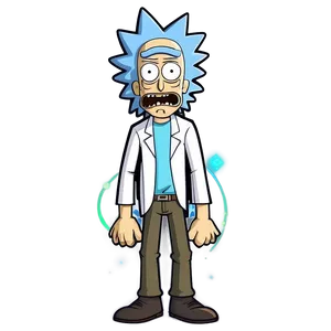 Rick Sanchez Cartoon Png 05062024 PNG image