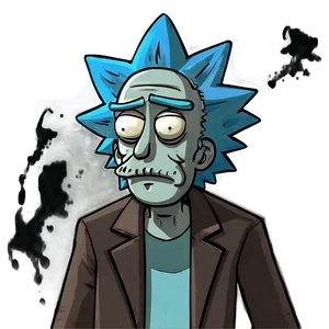 Rick Sanchez Fan Art Png Hsp PNG image