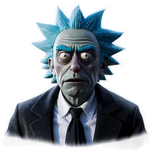 Rick Sanchez Portrait Png 06122024 PNG image