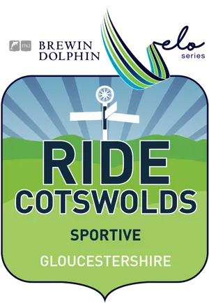 Ride Cotswolds Sportive Event Poster PNG image