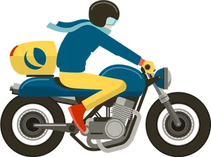 Rideron Classic Motorcycle PNG image