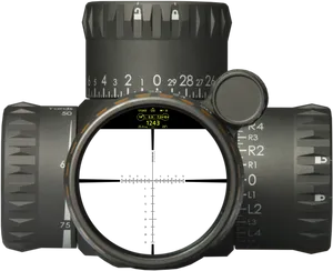 Rifle Scope Target View